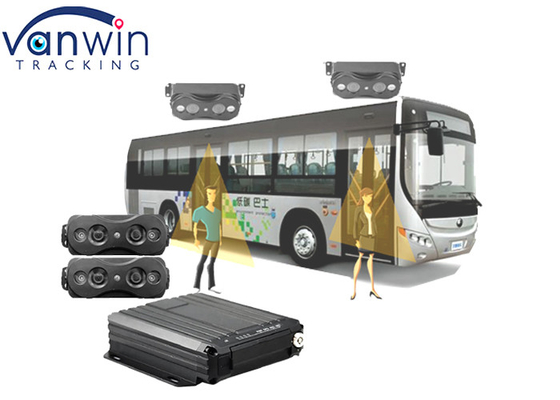 4CH APC 4G Bus People Counter MDVR Sistema per la gestione della flotta di autobus